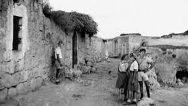 Jewish Attack the Palestinian Village, Declare Independence, and War Begins