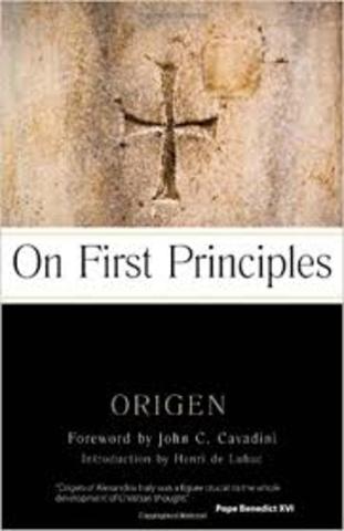 On First Principles by Origen