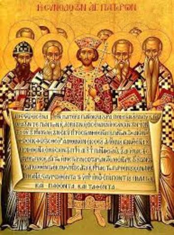 Nicene Christianity is made the official religion of the Empire