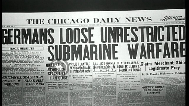 Germany limits Submarine Warfare