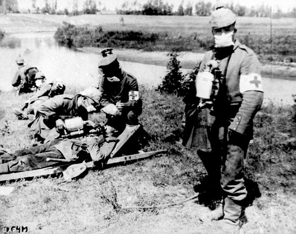 The first Use of Chemical Warfare