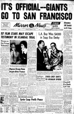 California gets its first team