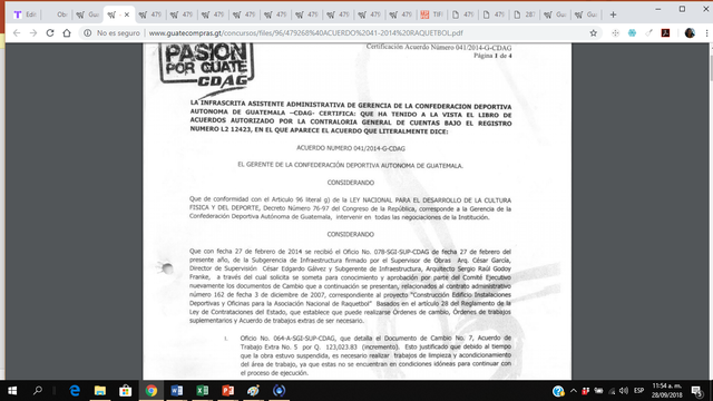 Acuerdo 041-2014 amplía presupuesto