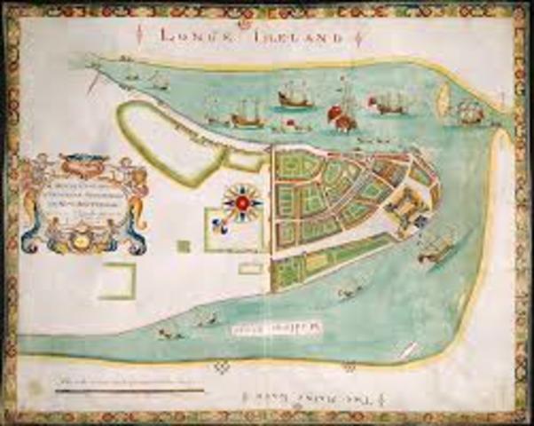 New Amsterdam founded by the Dutch