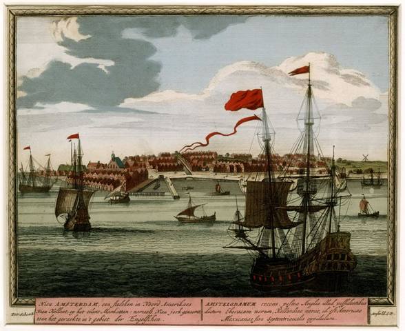 New Amsterdam founded by the Dutch