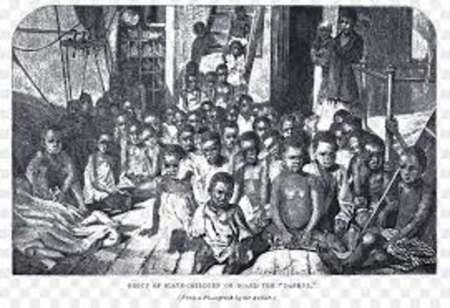 African Slaves Sold in Jamestown