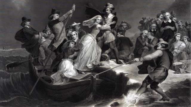 Plymouth founded by English Pilgrims