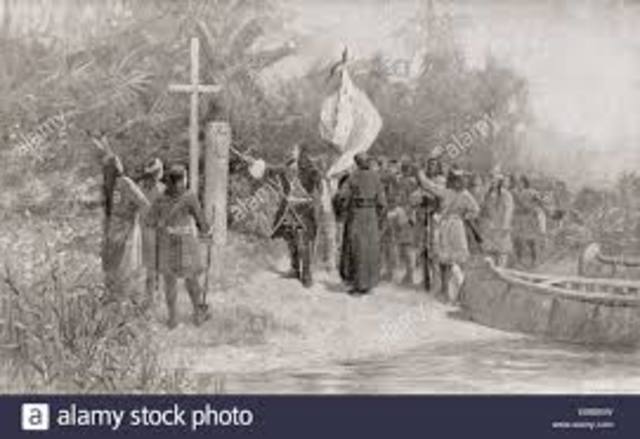 LaSalle claimed the Mississippi River Valley for France