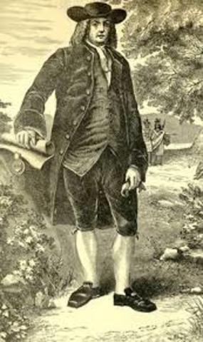 Pennsylvania founded by William Penn as a haven for English Quakers