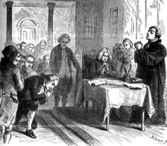 Commitees of Correspondence Formed