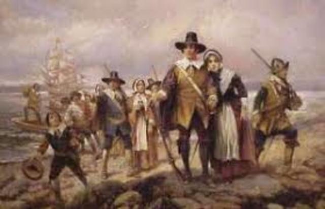 Plymouth founded by English Pilgrims