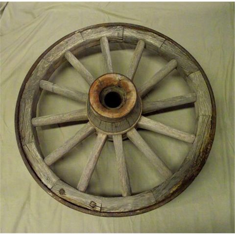 Iron Rimmed Wheel