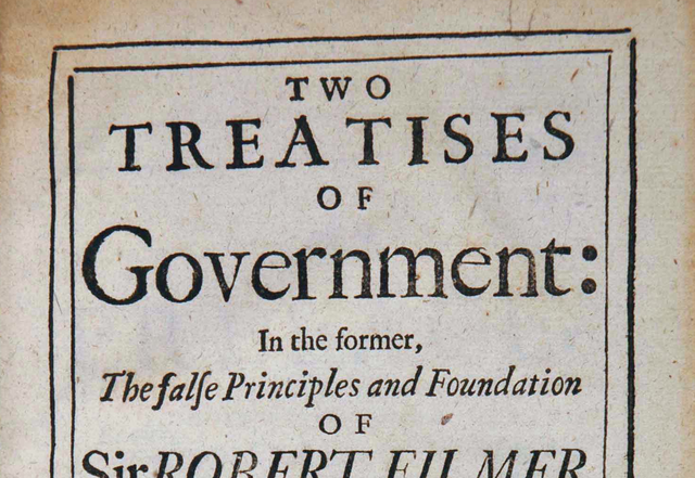 John Locke wrote "Second Treatises on Government"
