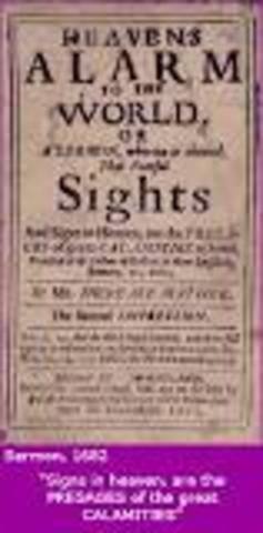 Start of the First Great Awakening