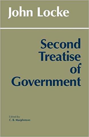John Locke wrote Second Treatises on Government