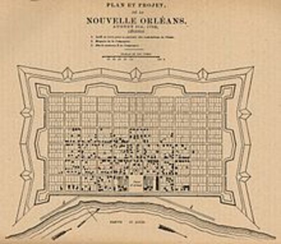 French Establish New Orleans