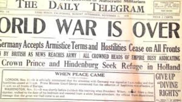 The End of World War I