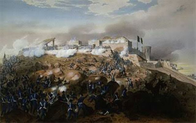 Batalla en el Castillo de Chapultepec
