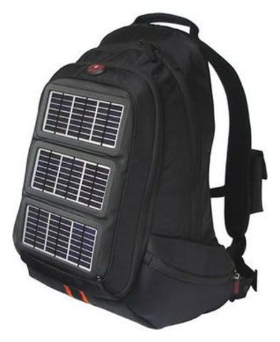Mochila con energía solar