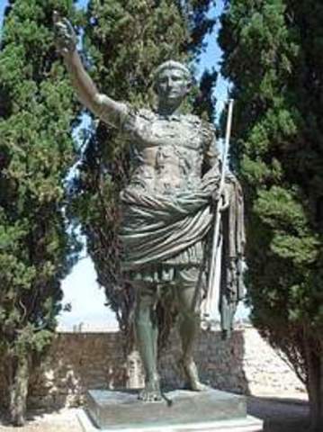 Octavi August es proclama emperador