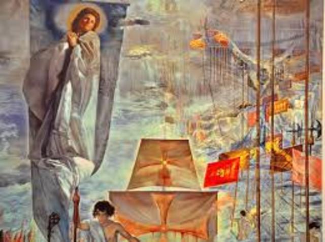 The discovery of America by Colombus