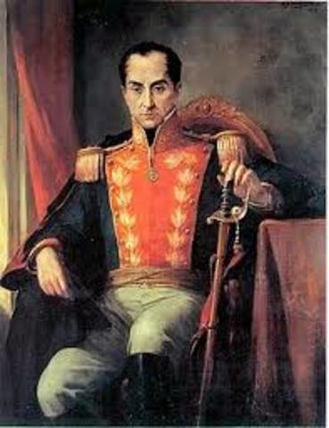 Vida y obra de francisco de paula santander timeline Timetoast