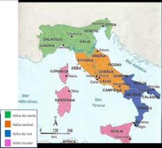 conquesta de la península Itàlica(275 a.C)