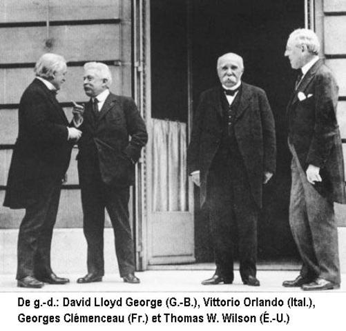 Traité de Versailles le 28 août 1919