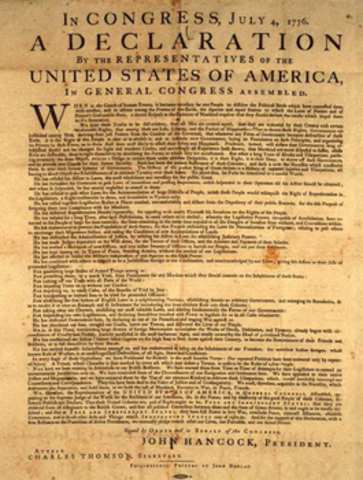 Declaration of Independence
