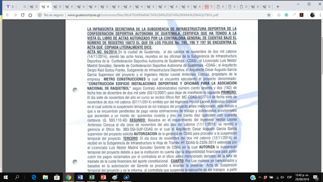 Suspensión Temporal del Proyecto