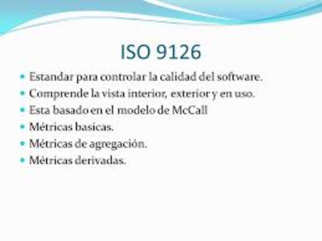 PROPÓSITO DEL MODELO ISO9126