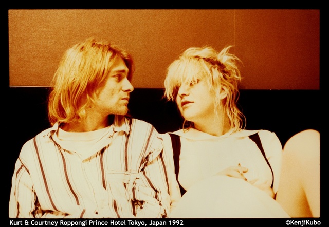 Love discovered that he was expecting a son of Cobain