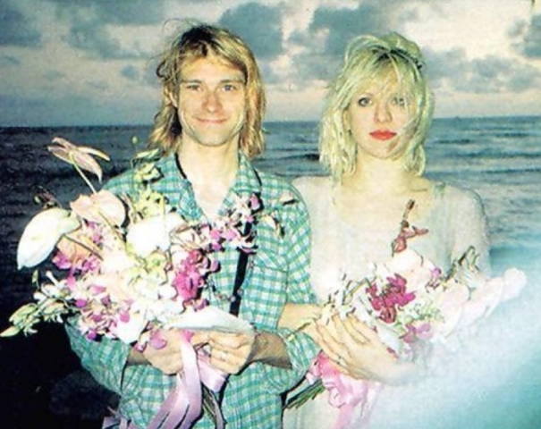 Cobain married Love in Hawaii