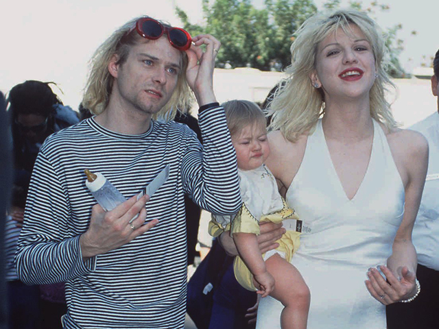 Cobain's first and only daughter, Frances Bean Cobain, was born
