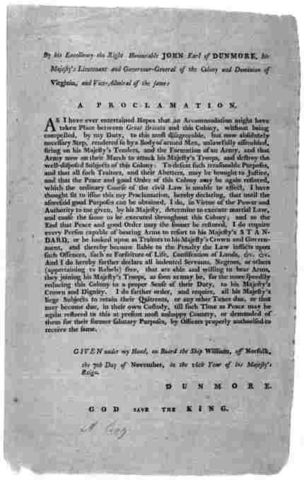Dumore's Proclamation