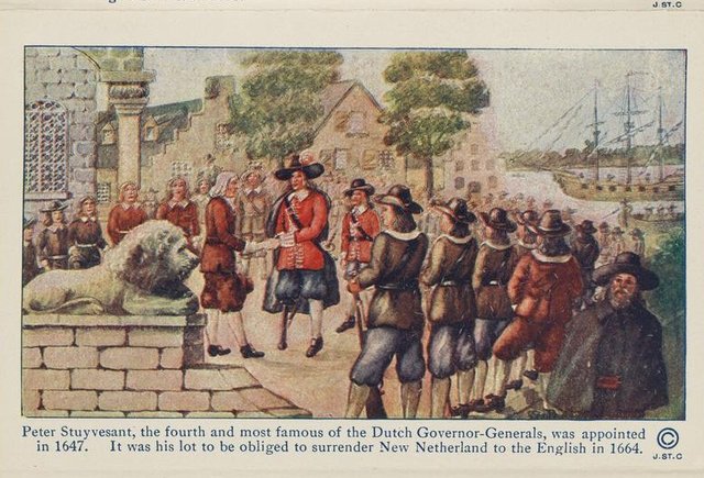 The English capture New Amsterdam and renamed it New York