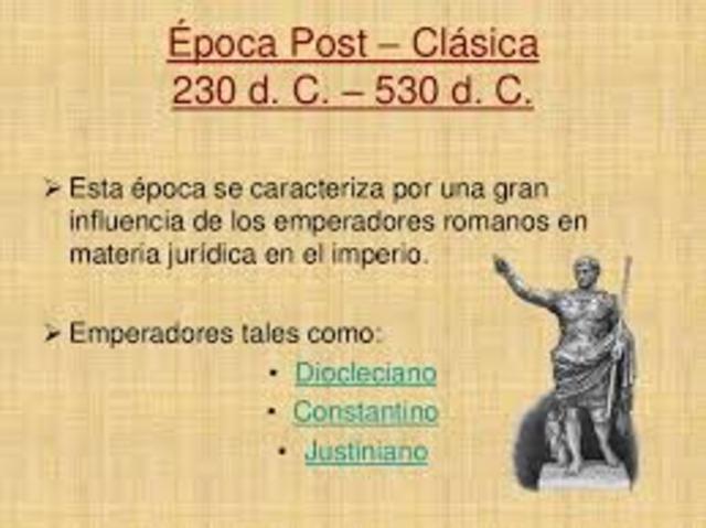 DERECHO POST CLÁSICO