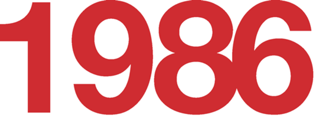 El año 1986.