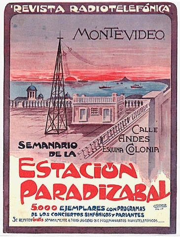 Primera emisión de radio