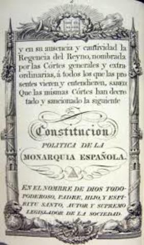 La primera constitución política de Francia