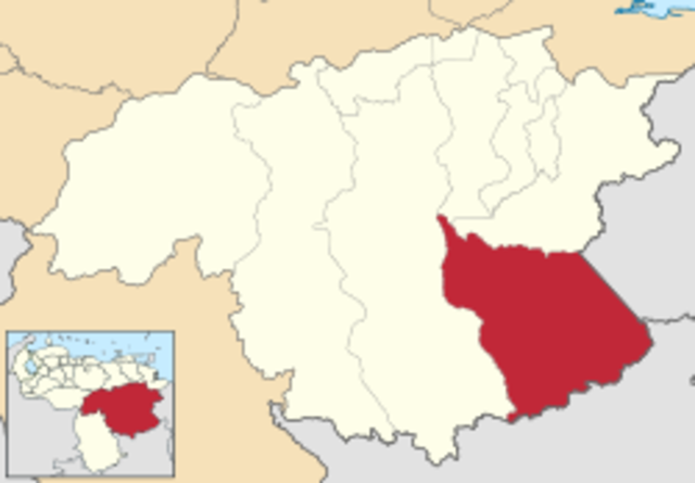 Bolivar se interna en Guayana