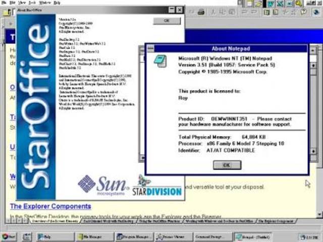 Sun compra star office calc