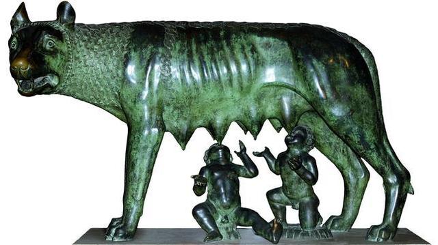 Rómulo y Remo, el nacimiento de Roma.