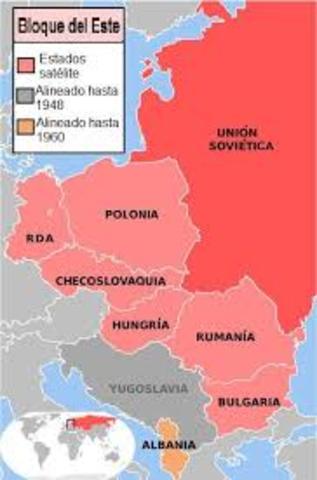 El bloque comunista
