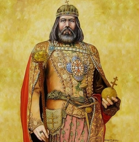 Szent István megkoronázása