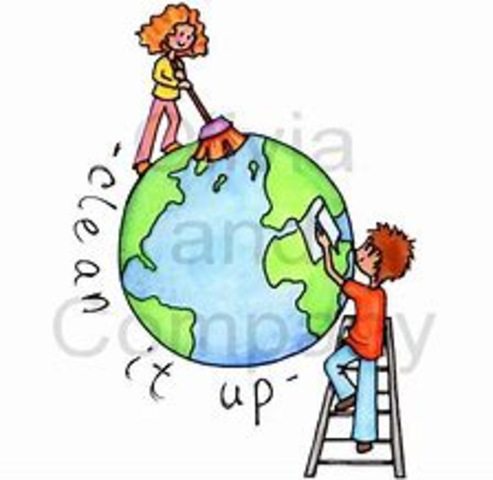 pollution rates start going down