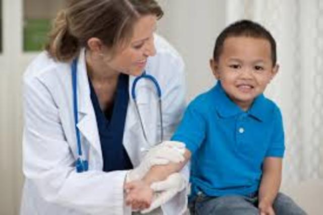 Tonsils and Adenoids taken out.