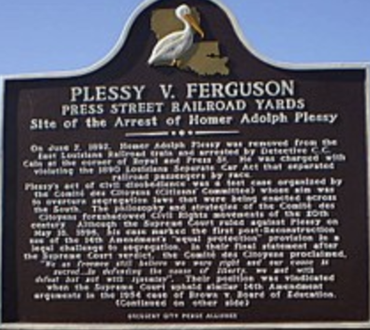 Plessy vs. Ferguson