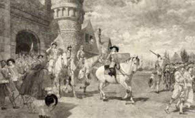 The English capture New Amsterdam and rename it New York