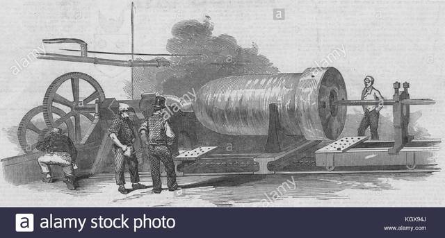 Taladro de cilindro para locomotoras